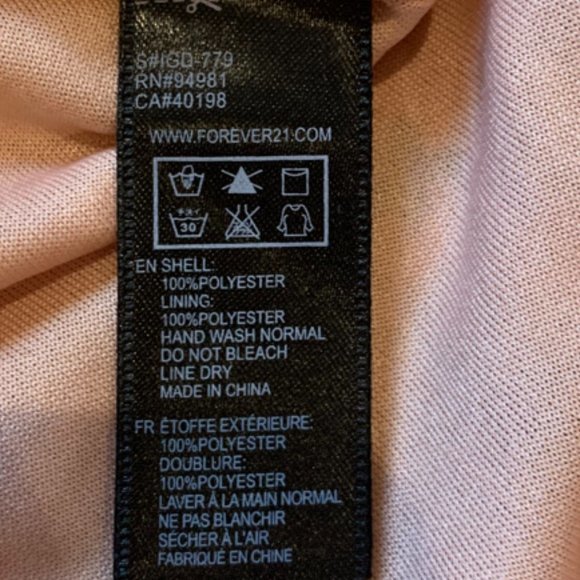 FOREVER 21 Strapless Smocked Top Blouse • size medium - Picture 5 of 10